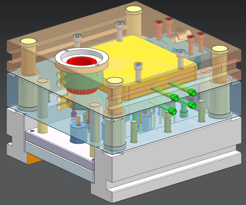 Die casting mold design