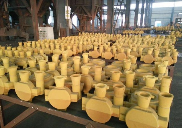 Pre-coated sand casting process 1