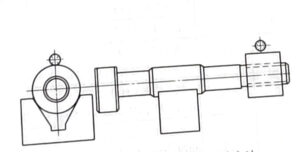 Figure 2-19 Inspection method for coaxiality of connecting rod screws